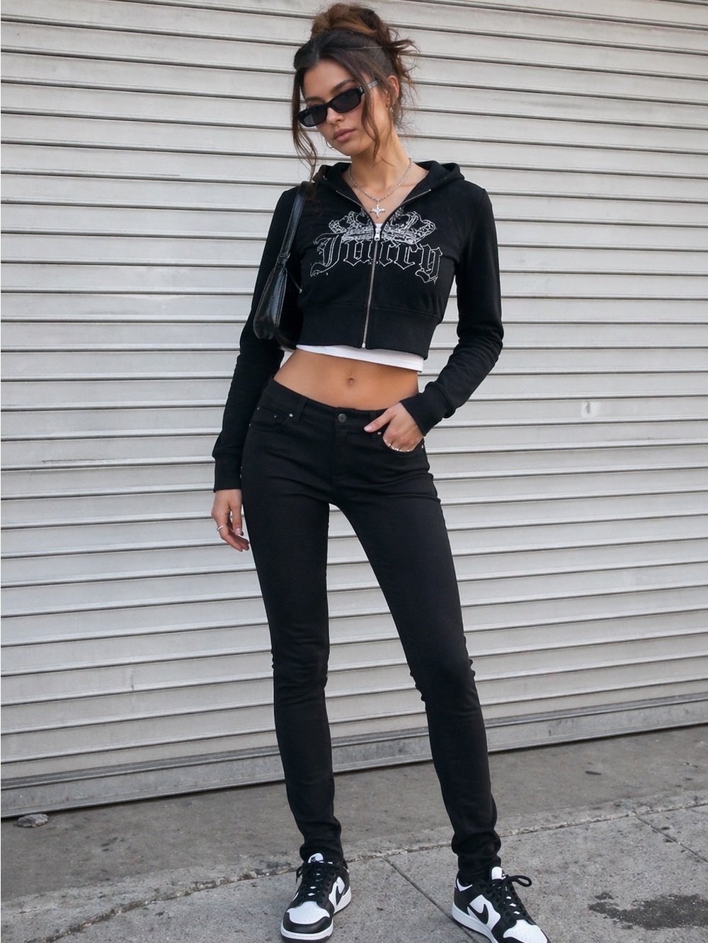 J Brand Black Super Skinny Jeans 28 Mid Rise Stretch Ankle 25.5”
